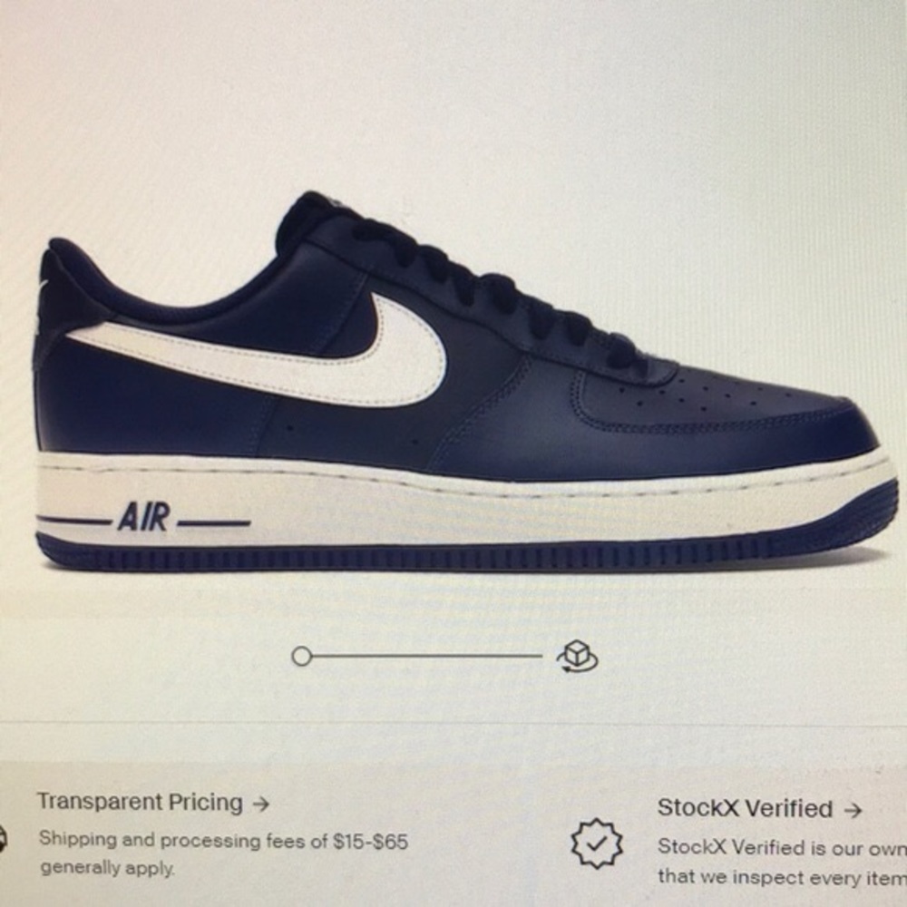 Nike Air Force 1 Midnight navy/white 488298-436